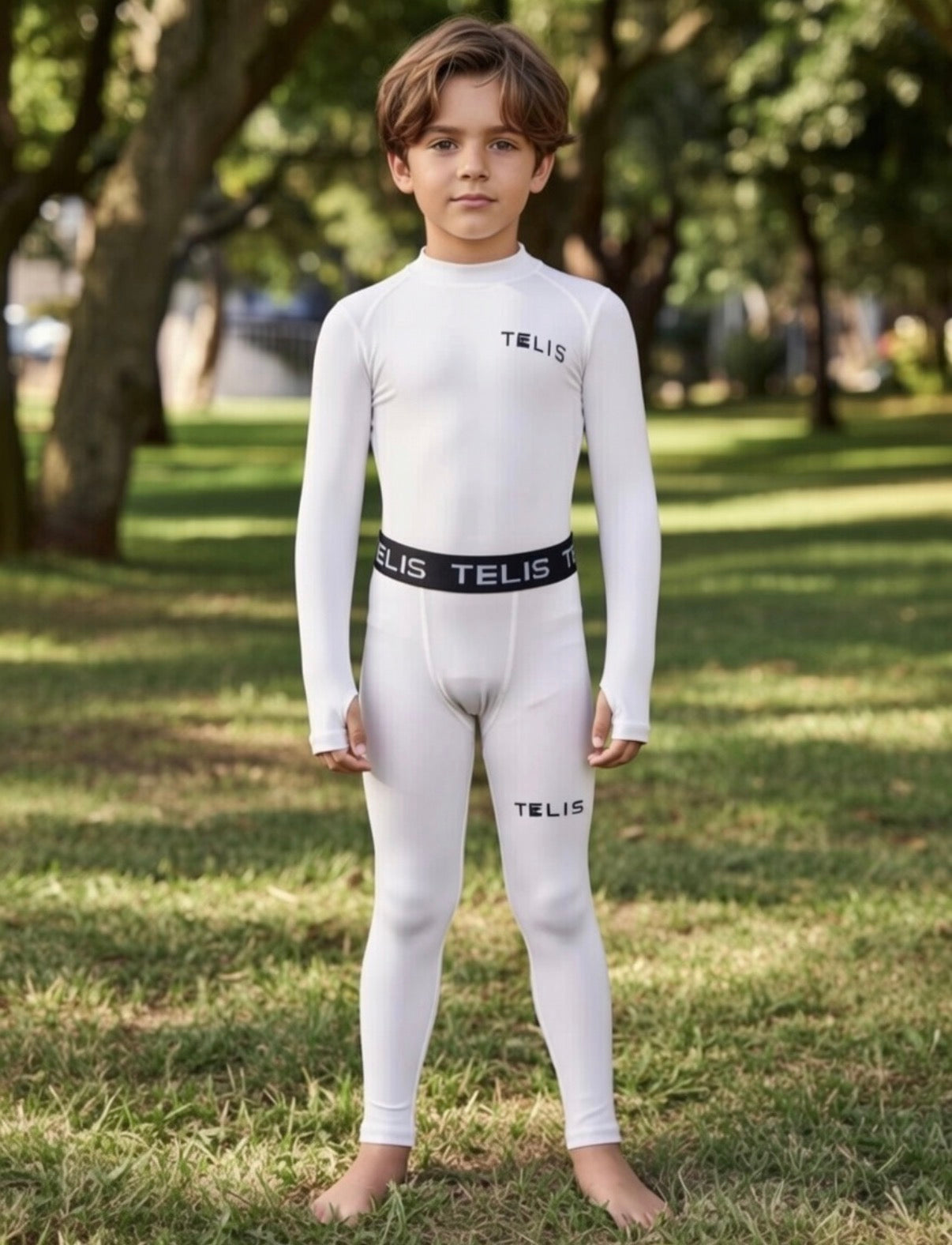 Base layer set White